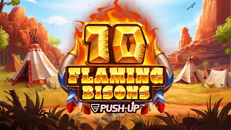 10 Flaming Bisons