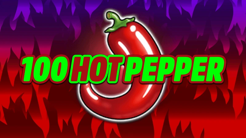 100 Hot Pepper video_slot game thumbnail by AGT Software