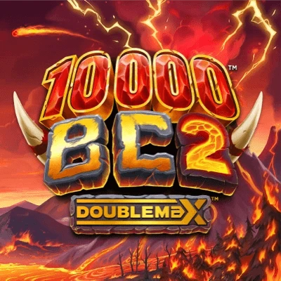 10000 BC 2 DoubleMax slot game logo icon by 4ThePlayer