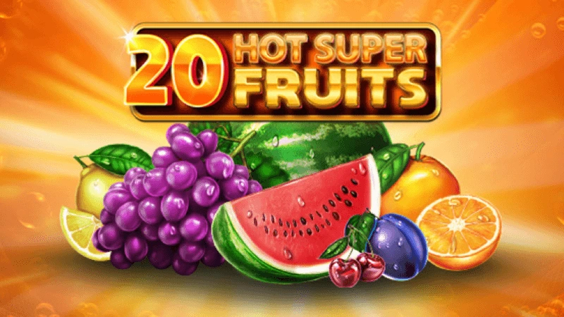 20 Hot Super Fruits video_slot game thumbnail by GameArt