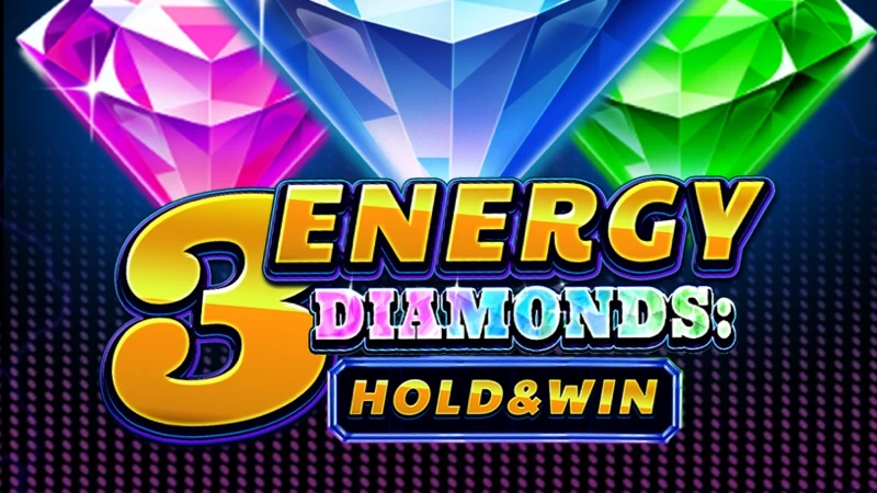 3 Energy Diamonds slot game thumbnail by Octoplay