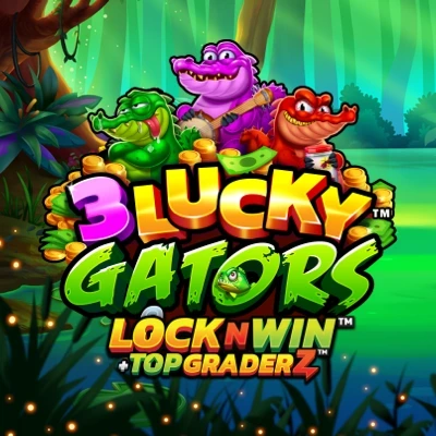 3 Lucky Gators logo