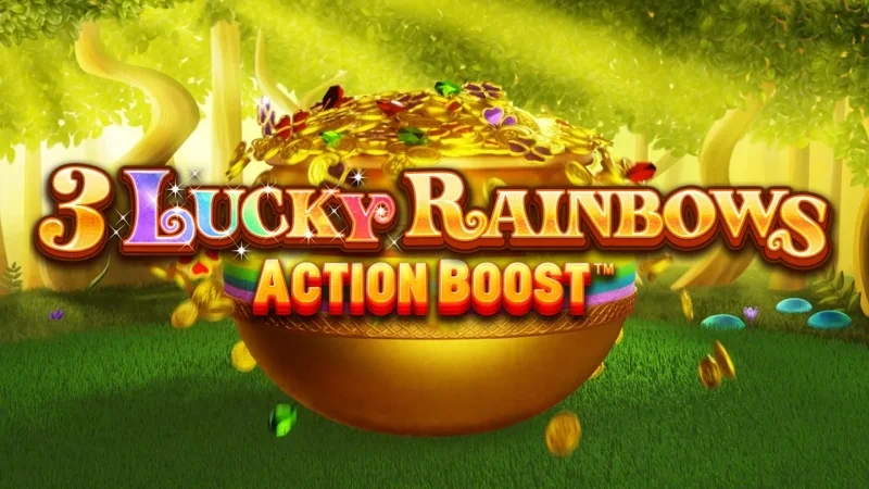 3 Lucky Rainbows slot game thumbnail by SpinPlay Games