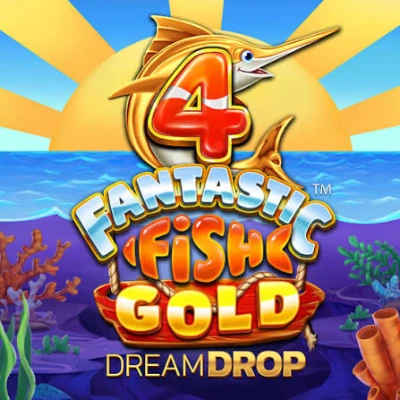 4 Fantastic Fish Gold Dream Drop logo