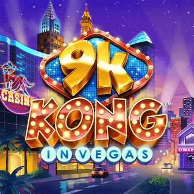 9k Kong in Vegas slot game logo icon by 4ThePlayer