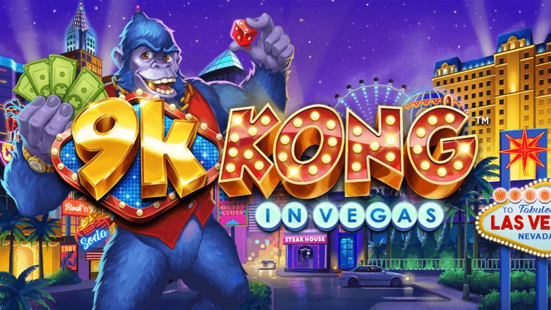 9k Kong in Vegas slot game thumbnail by 4ThePlayer