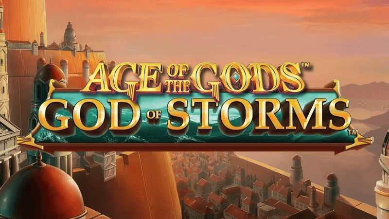 Age of the Gods: God of Storms slot game thumbnail by Playtech