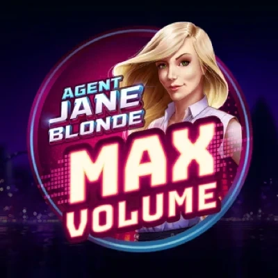 Agent Jane Blonde Max Volume logo
