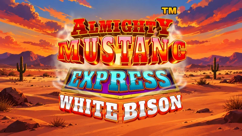 Almighty Mustang Express White Bison