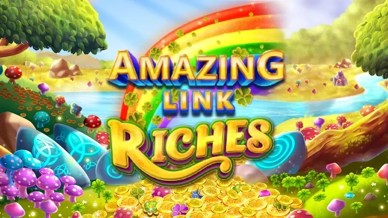 Amazing Link Riches slot game thumbnail by SpinPlay Games