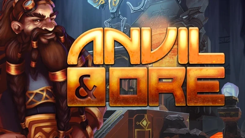 Anvil & Ore slot game thumbnail by AvatarUX