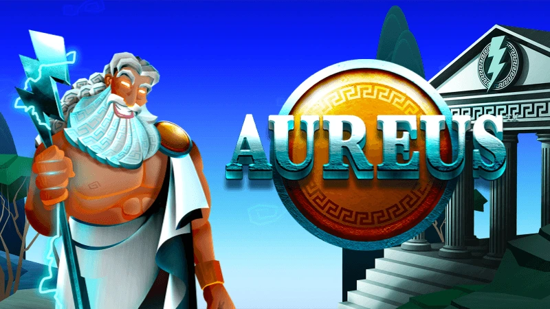 Aureus slot game thumbnail by Crazy Tooth Studio