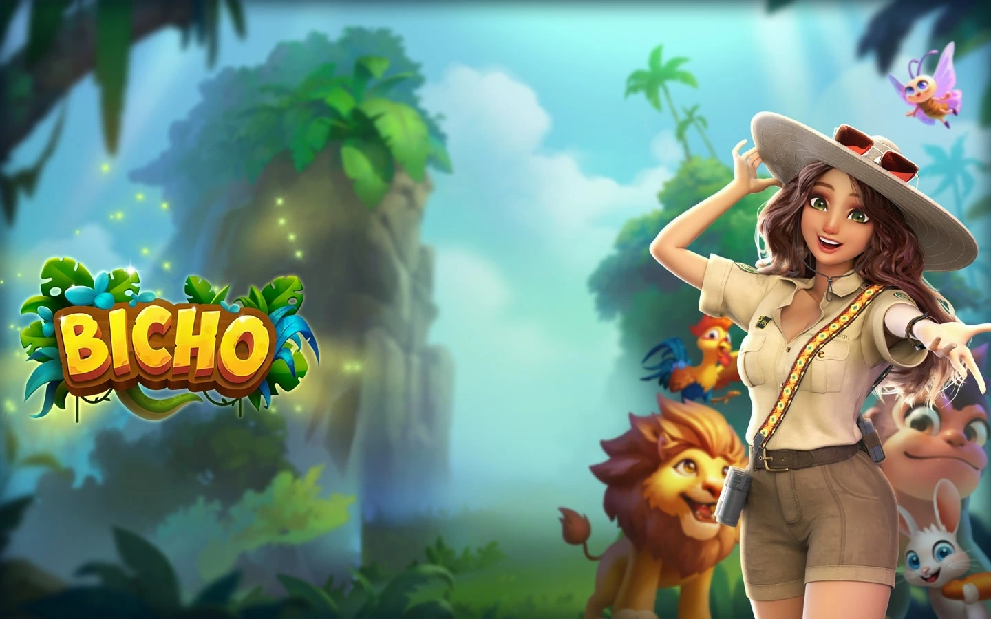 Bicho instant win game background artwork by KingMidas Games
