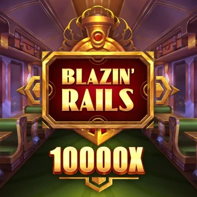 Blazin' Rails logo