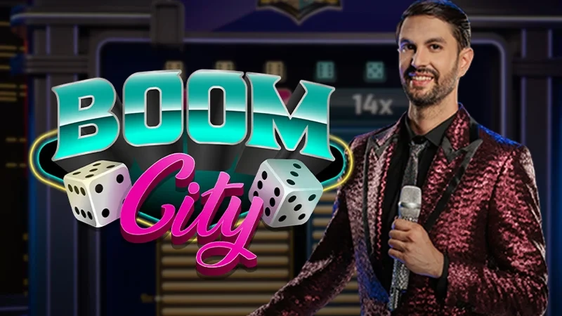 Boom City live game show game thumbnail by Pragmatic Play Live