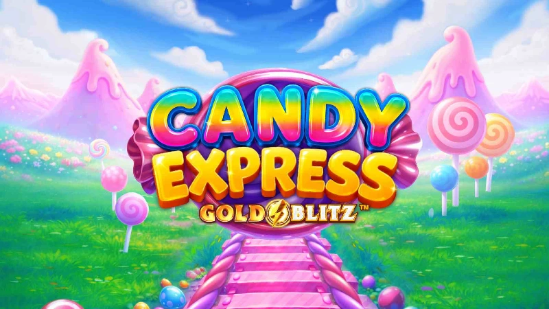 Candy Express Gold Blitz slot game thumbnail by Fortune Factory Studios