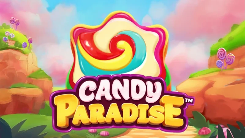 Candy Paradise slot game thumbnail by Just For The Win