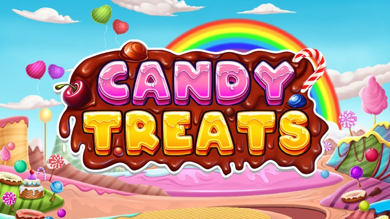 Candy Treats slot game thumbnail by Octoplay