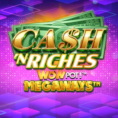 Cash N Riches WOWPOT Megaways logo