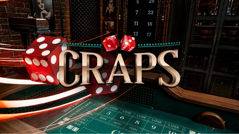 Live Craps live dice game thumbnail by Evolution