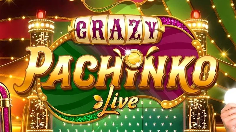 Crazy Pachinko live game show game thumbnail by Evolution