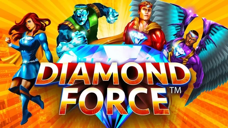 Diamond Force slot game thumbnail by Crazy Tooth Studio