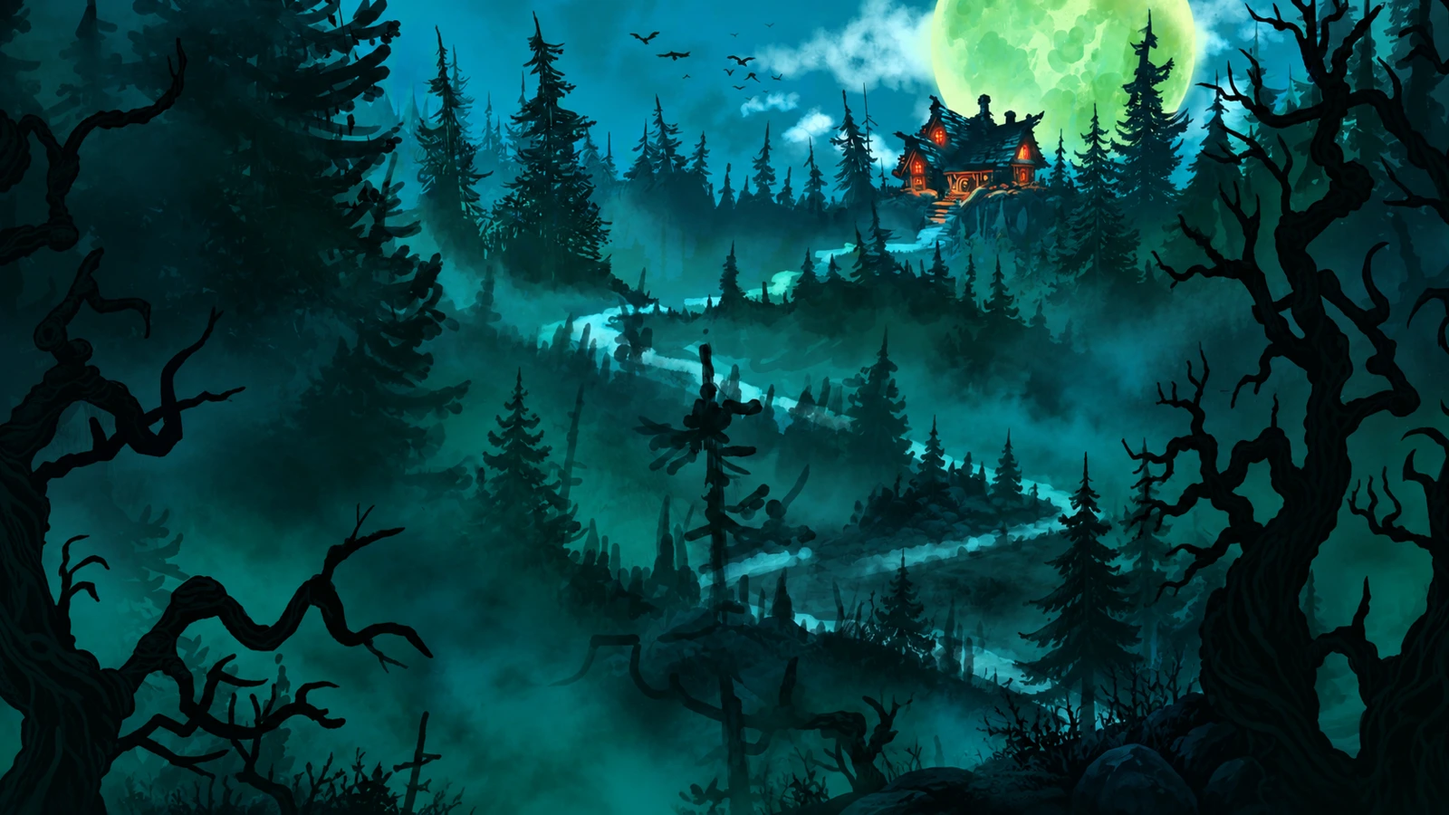 Hexwood background