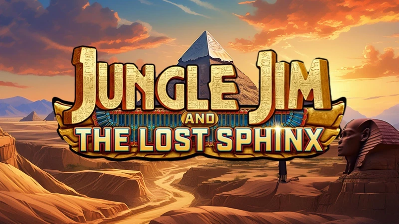 Jungle Jim and the Lost Sphinx slot game thumbnail by Stormcraft Studios