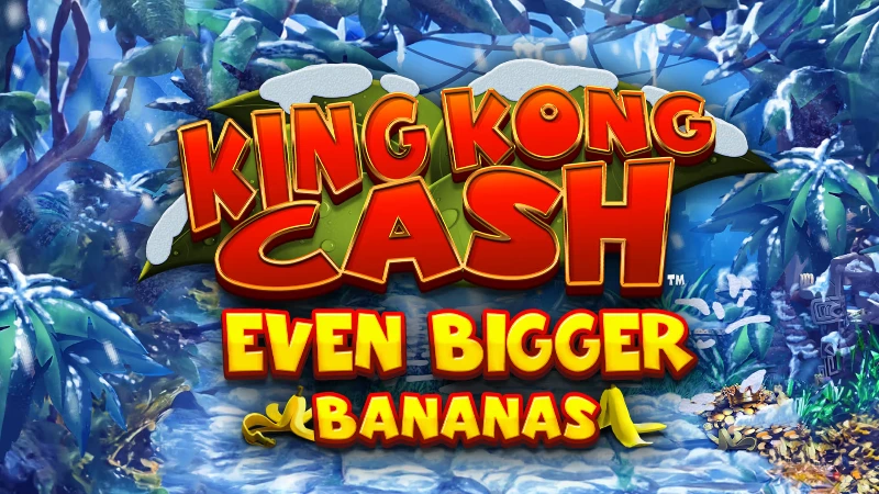 King Kong Cash Even Bigger Bananas video slot game thumbnail by Blueprint Gaming
