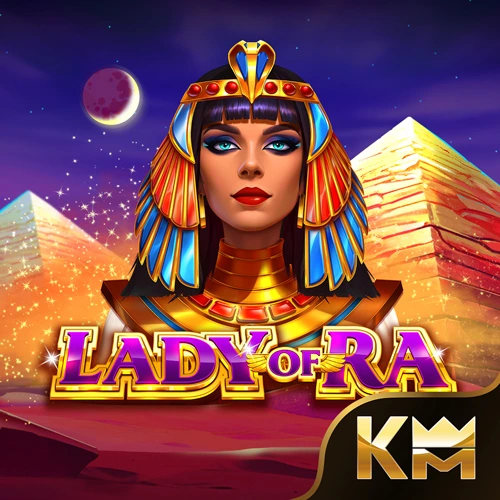 Lady Of Ra slot game thumbnail by KingMidas Games