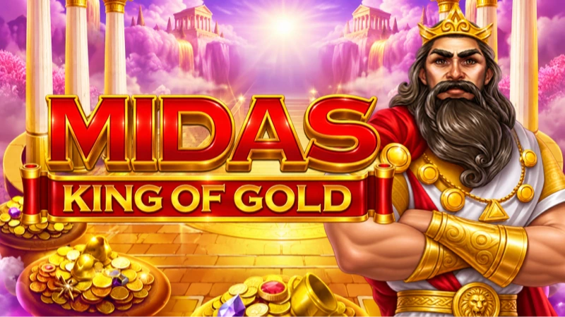 Midas King of Gold slot game thumbnail by Blueprint Gaming