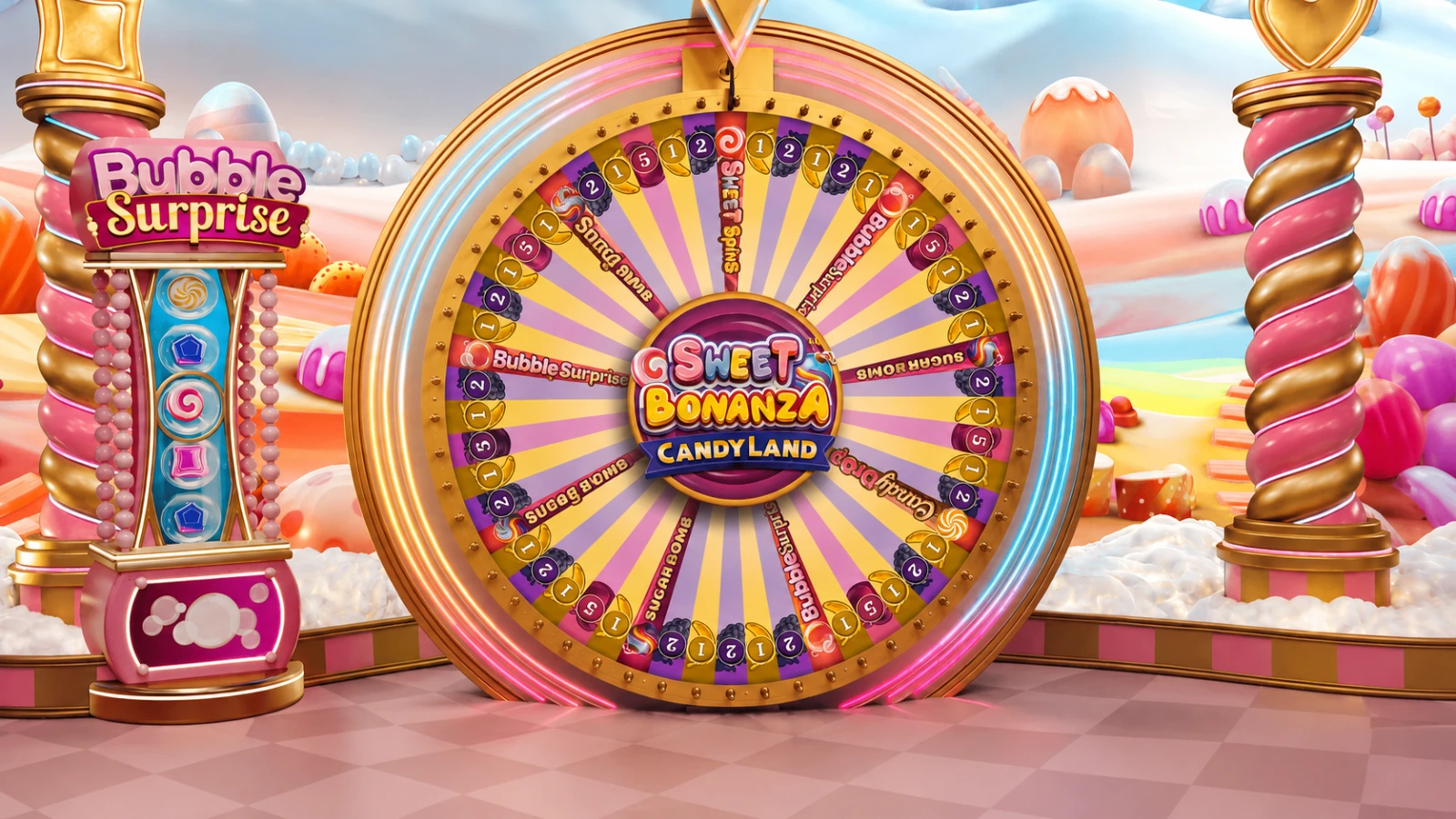 Sweet Bonanza CandyLand game artwork