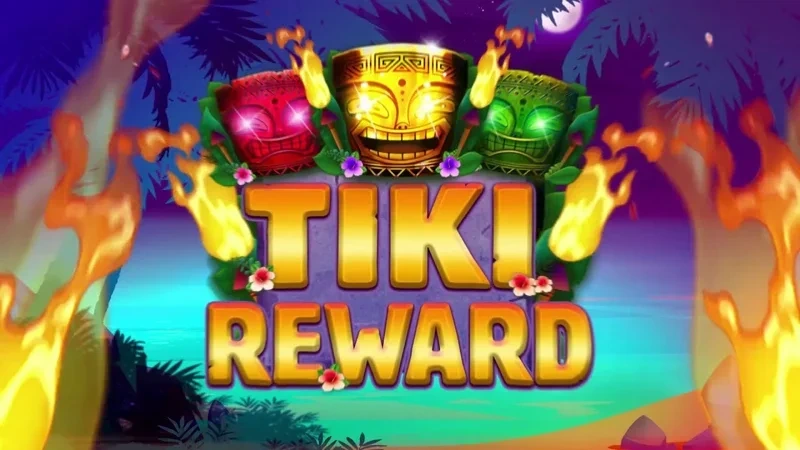 Tiki Reward slot game thumbnail by All For One Studios