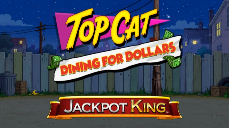 Top Cat Dining For Dollars Jackpot King slot game thumbnail by Blueprint Gaming