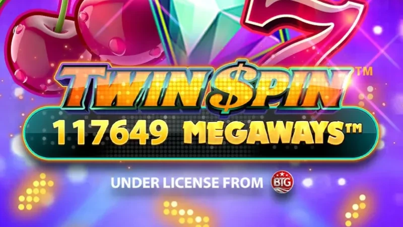 Twin Spin Megaways slot game thumbnail by NetEnt